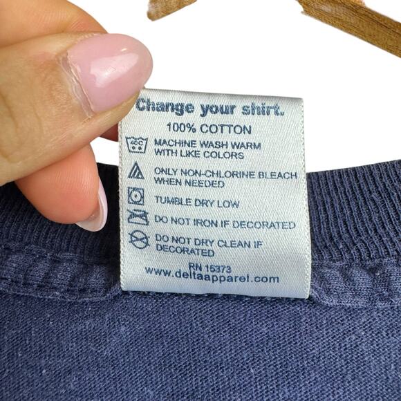 Vintage Nintendo Who Are You? Shirt Super Smash Bros Gamer Rare Navy Large - Picture 6 of 6